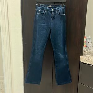 7 for all mankind, dark wide leg